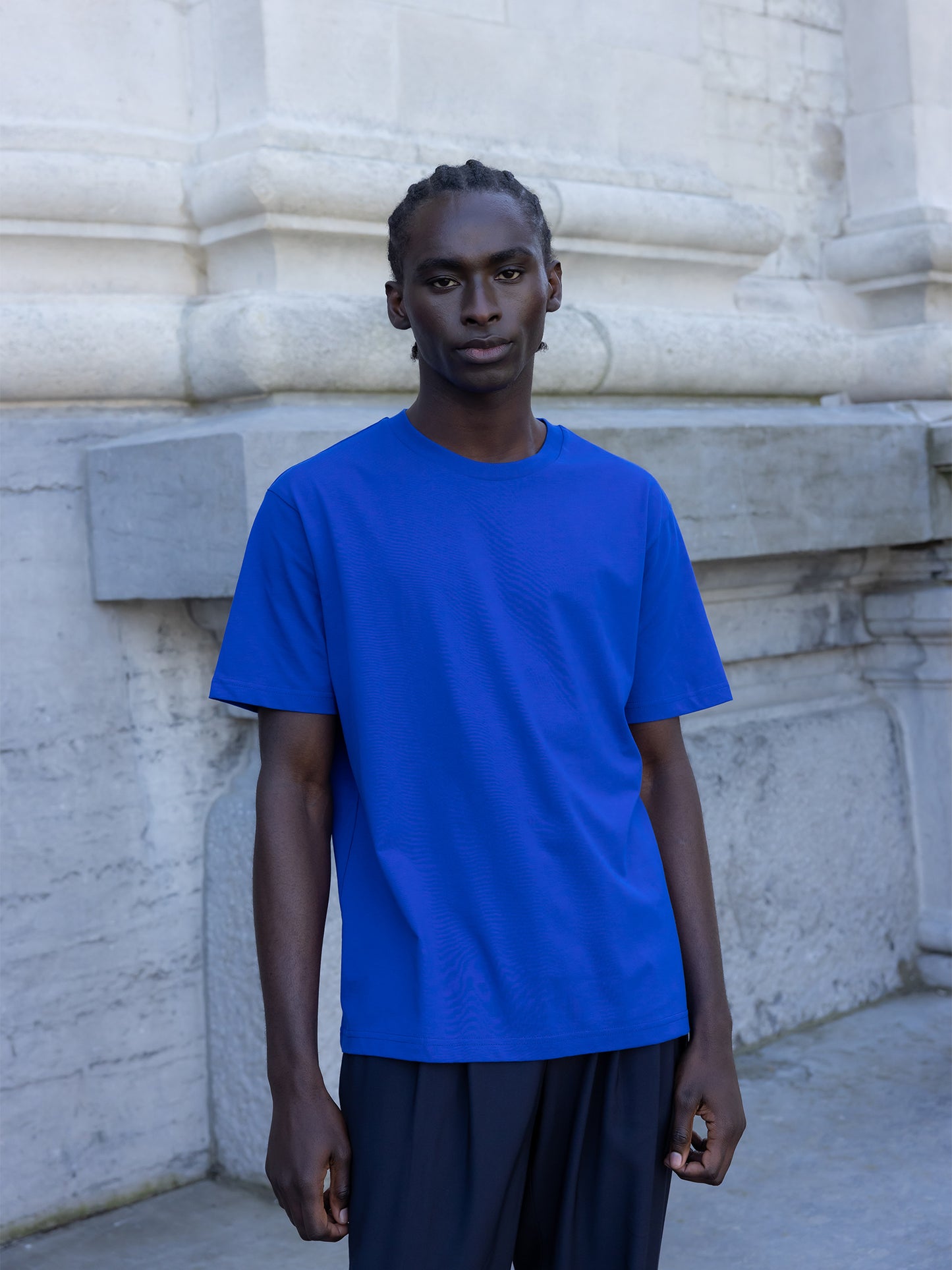 LEMONATE QUOTE T-SHIRT ELECTRIC BLUE