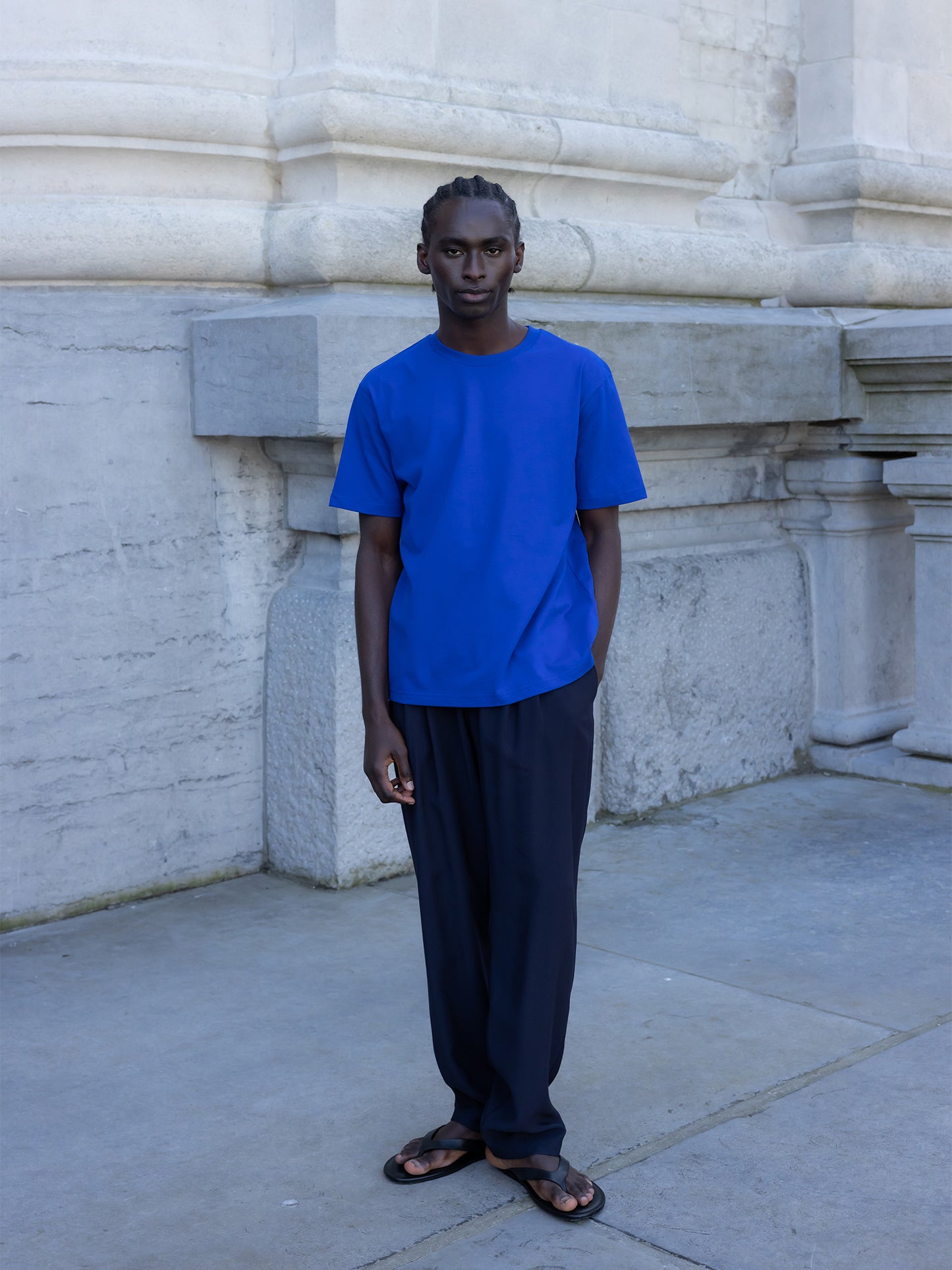 LEMONATE QUOTE T-SHIRT ELECTRIC BLUE