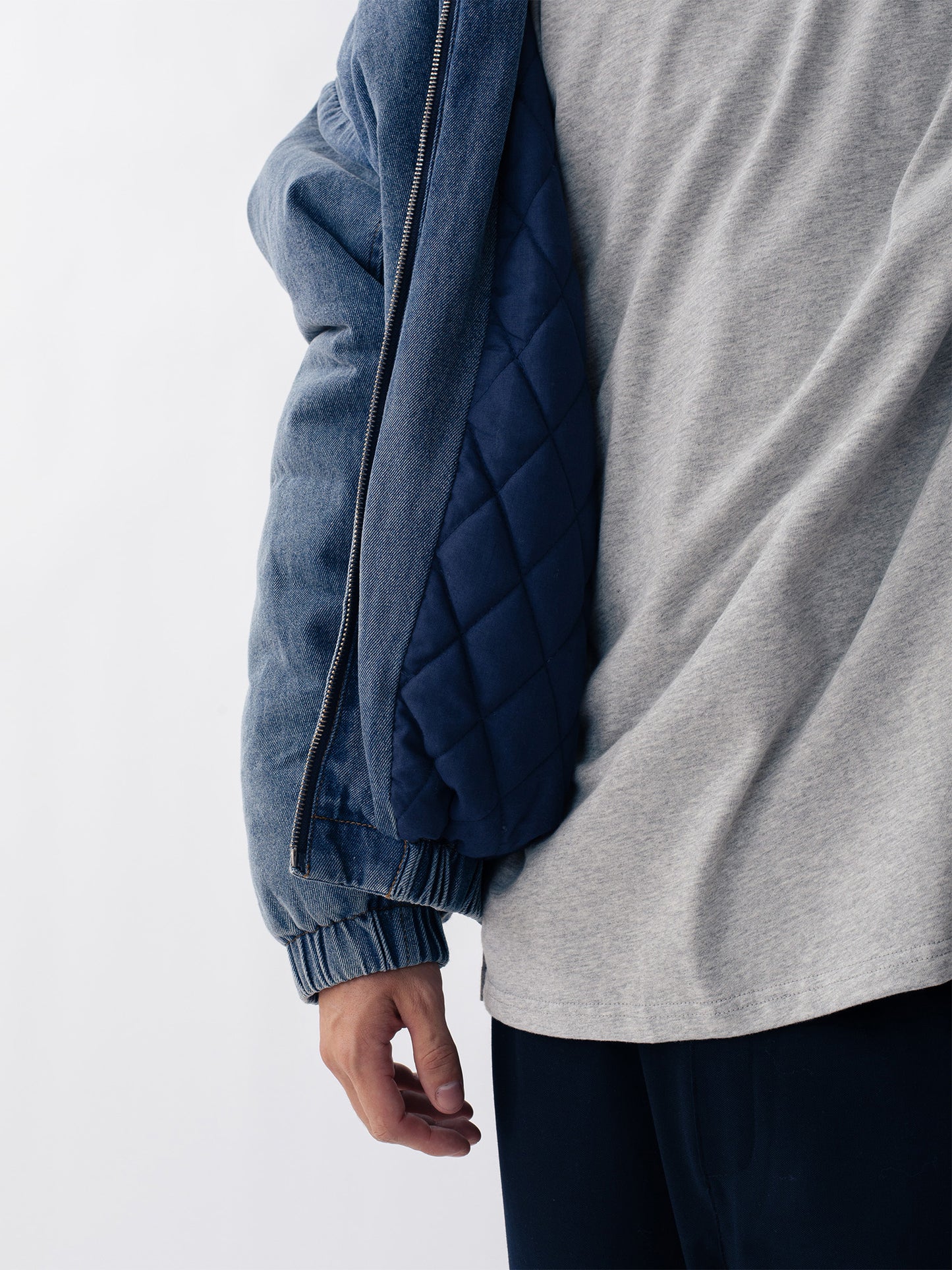 BOMBER JACKET DENIM