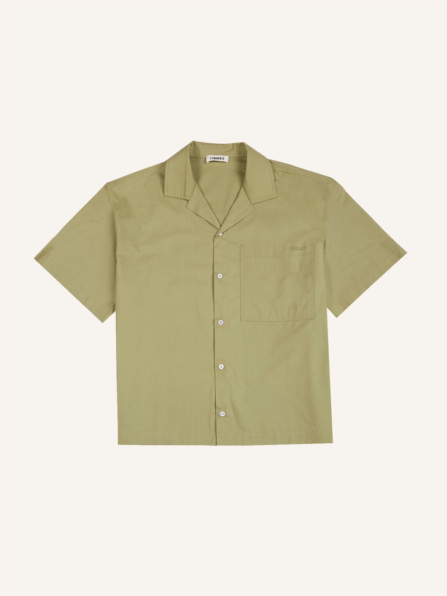 SHORT-SLEEVE SHIRT LIGHT KHAKI