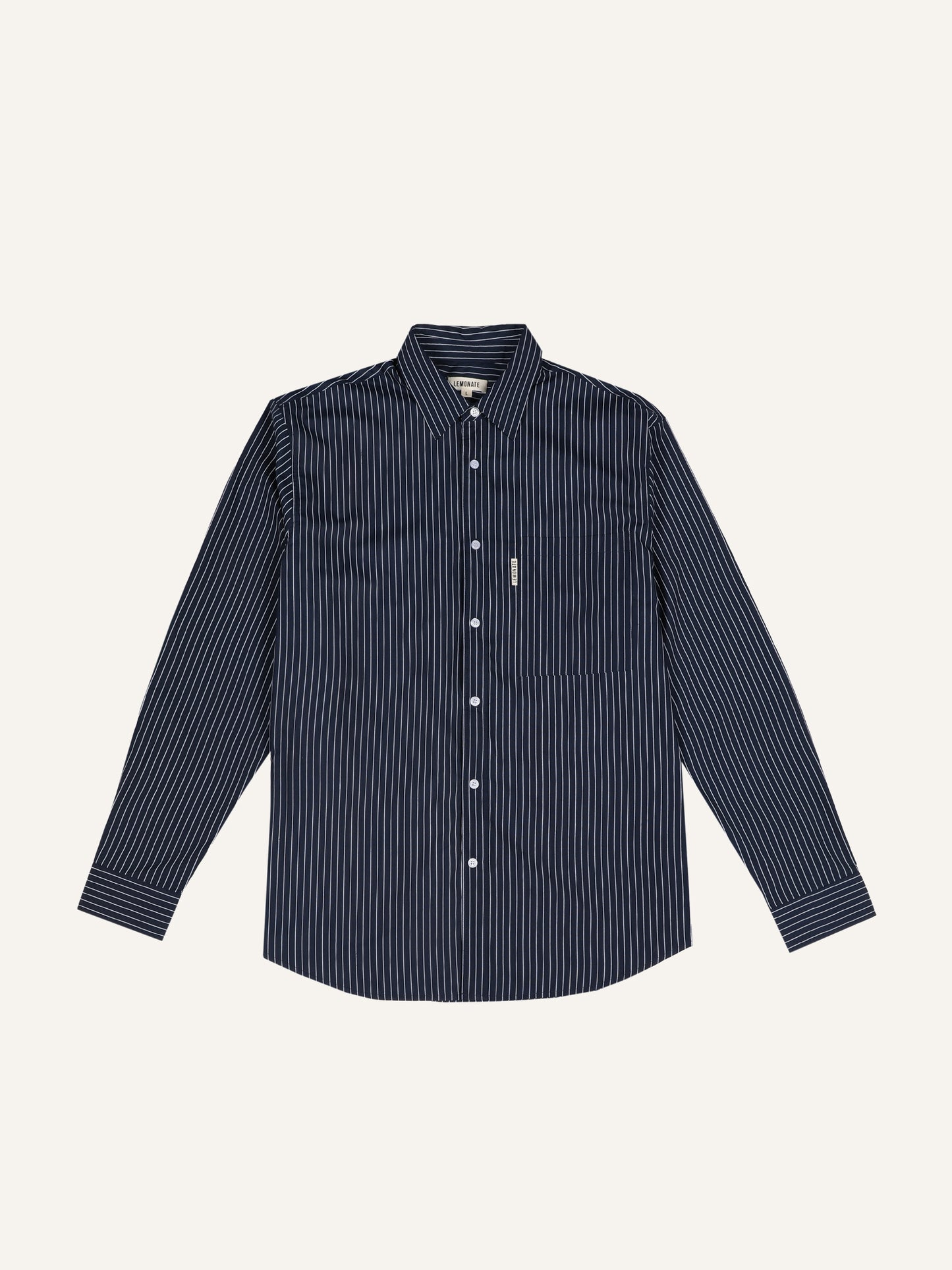 STRIPED SHIRT BLUE