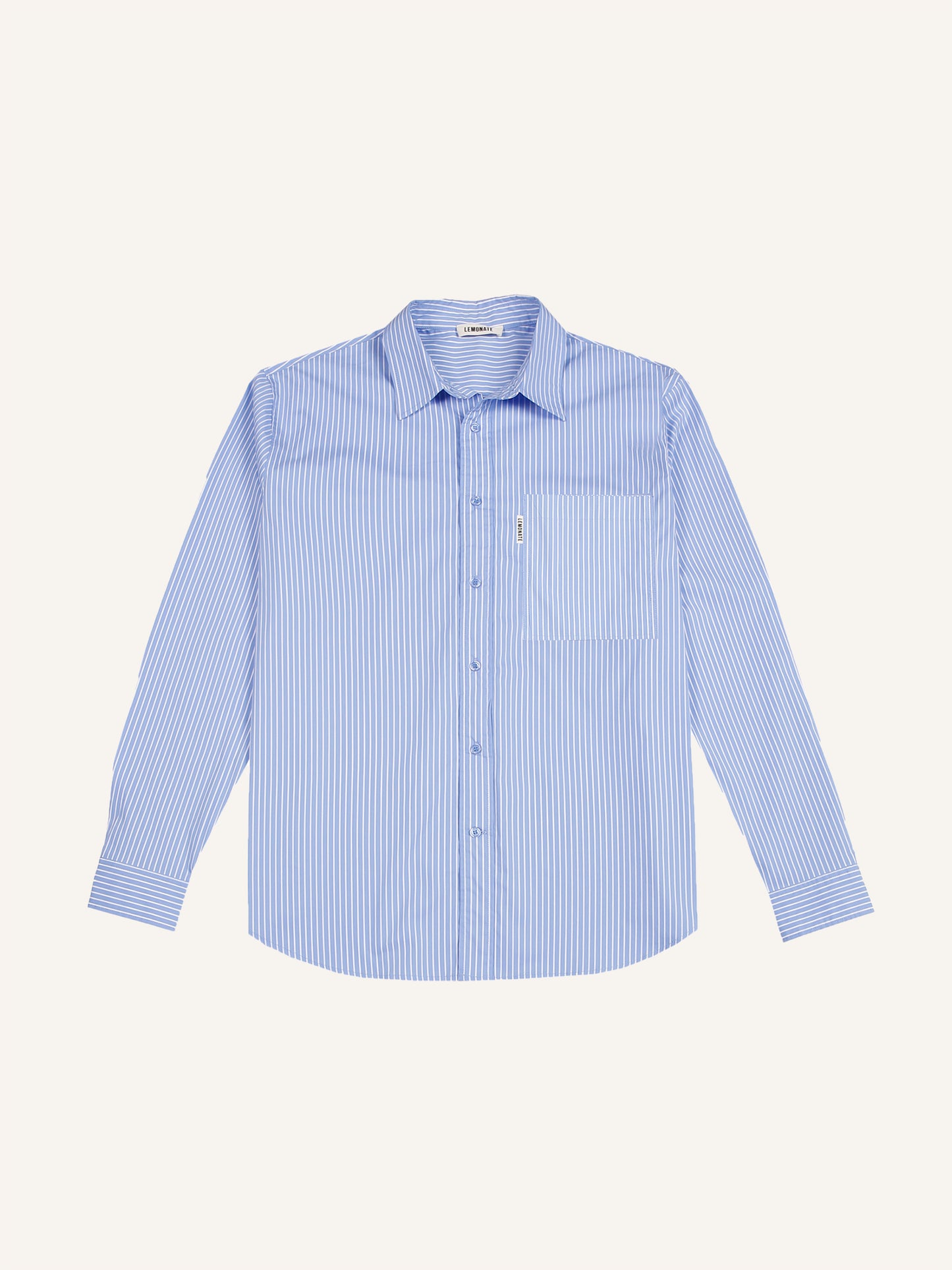 STRIPED SHIRT LIGHT BLUE