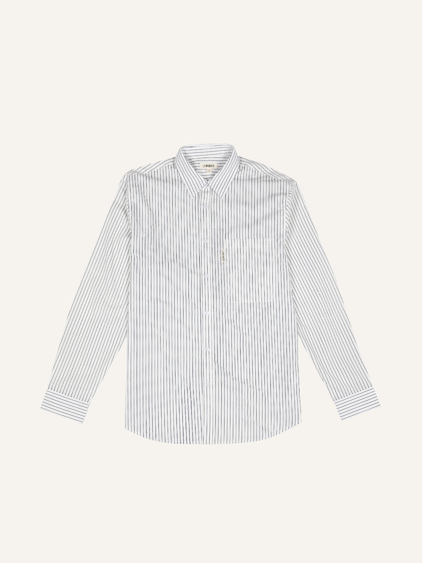 STRIPED SHIRT WHITE