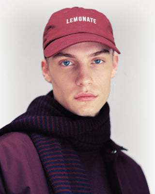 LEMONATE LOGO CAP BURGUNDY