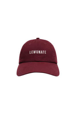 LEMONATE LOGO CAP BURGUNDY