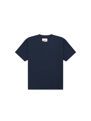 COLLEGE LOGO T-SHIRT NAVY BLUE