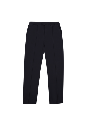 ELASTICATED TROUSERS NAVY BLUE