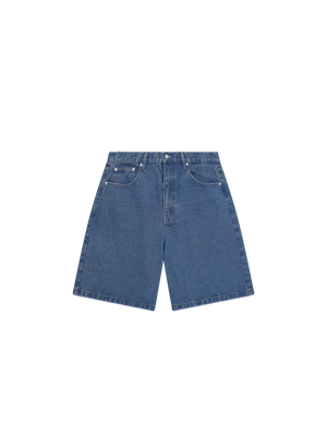 VINTAGE WASH DENIM SHORTS