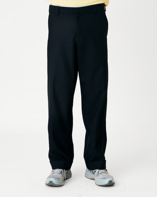 TAILORED TROUSERS NAVY BLUE