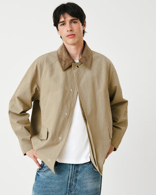 CORDUROY COLLAR JACKET KHAKI