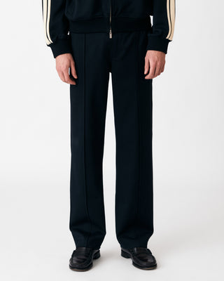 ELASTICATED TROUSERS NAVY BLUE