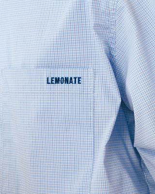 CHECKED SHIRT LIGHT BLUE