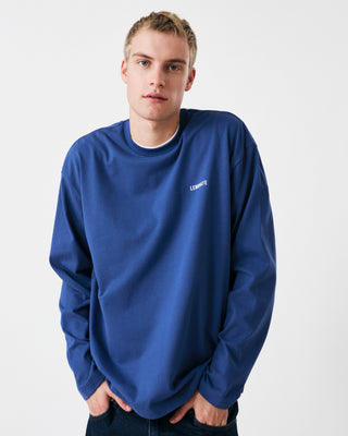 LONG SLEEVE T-SHIRT ELECTRIC BLUE