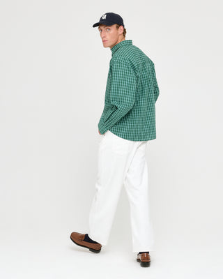 CHECKED SHIRT GREEN