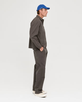 PATCH POCKET TROUSERS GREY