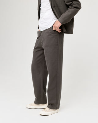 PATCH POCKET TROUSERS GREY
