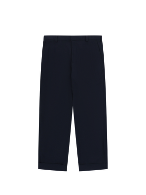 TAILORED TROUSERS NAVY BLUE