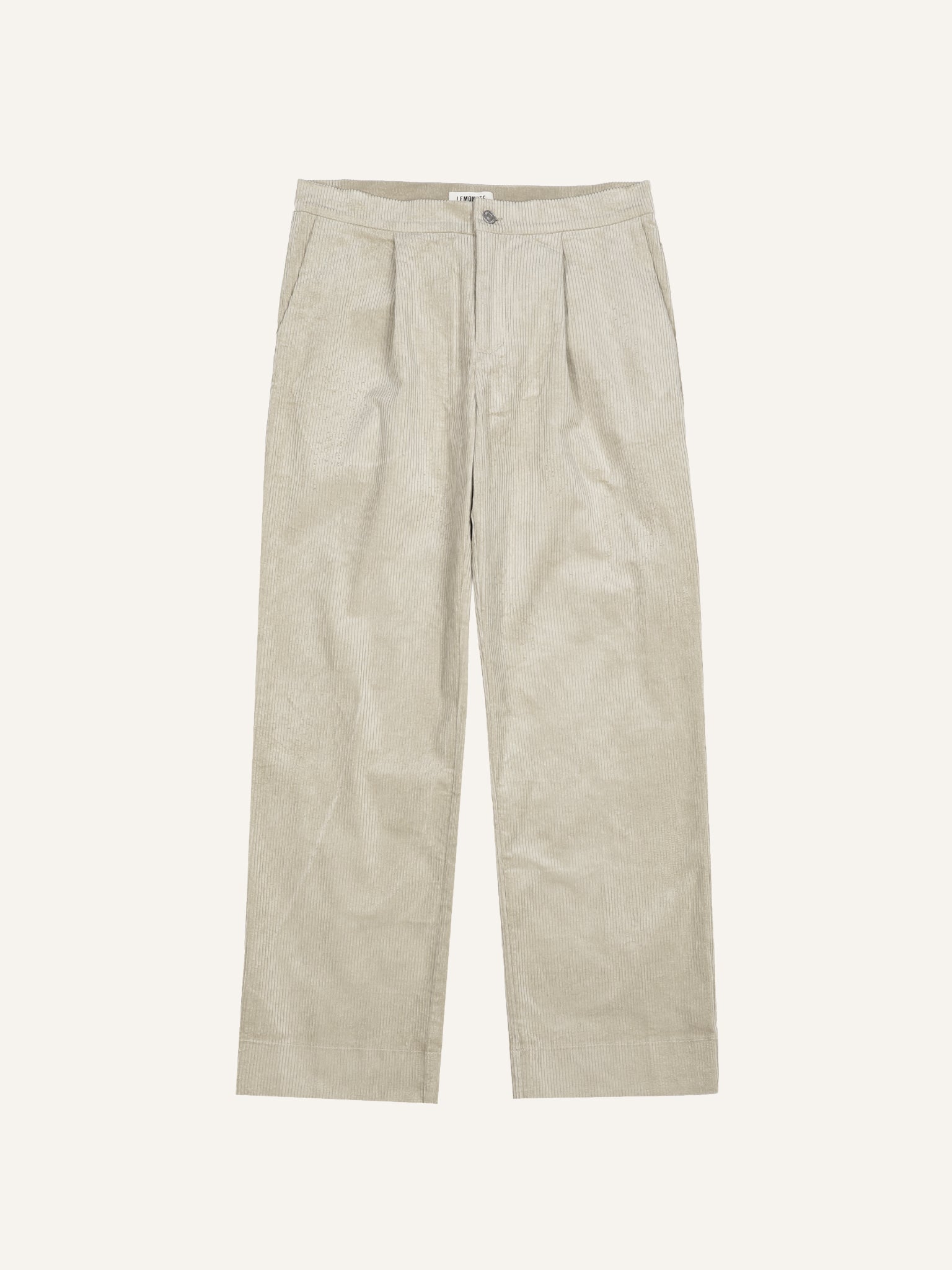 FRESH Corduroy Pleated Chino Pants In Khaki – Fresh Store Torino