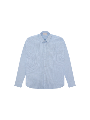 CHECKED SHIRT LIGHT BLUE