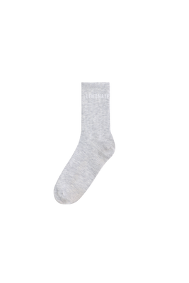 LEMONATE LOGO SOCKS GREY