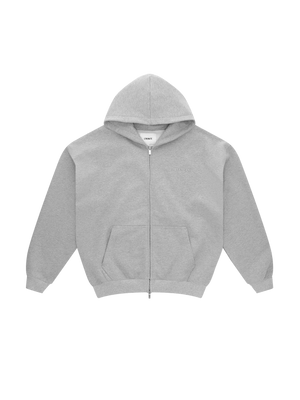 ZIP HOODIE GREY