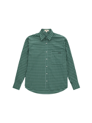 CHECKED SHIRT GREEN